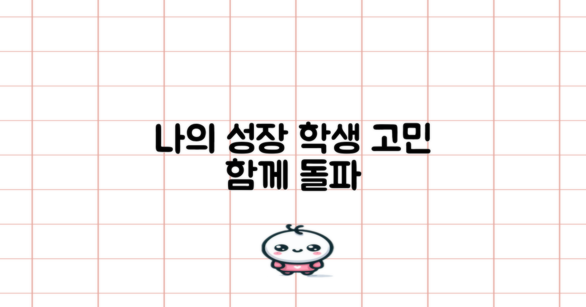 학생들의 고민, 나의 성장